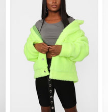 Load image into Gallery viewer, Baddie oversized Jacket
