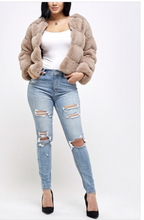 Load image into Gallery viewer, Razzie Faux Fur Coat

