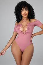 Load image into Gallery viewer, Babe mauve bodysuit
